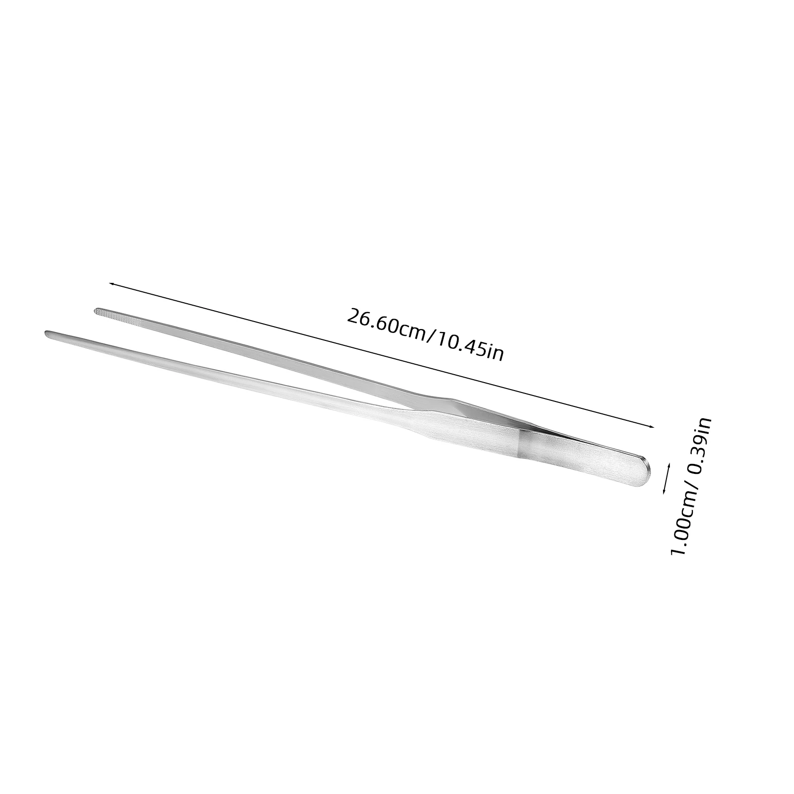 

3 Pcs Stainless Tweezers Set Gardening Aquascaping Cooking Industrial Work Bonsai Soil Loosening Moss Trimming