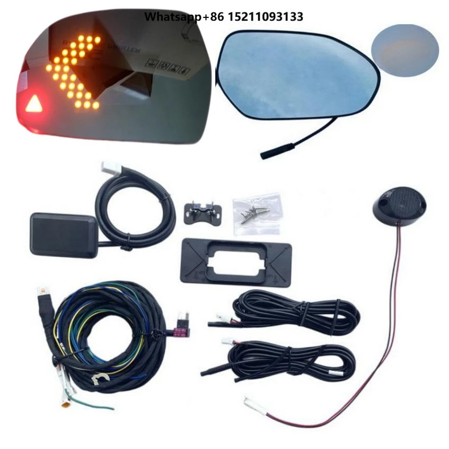 with Turn Signal Mirror Light Indicator 77Ghz Sensor Car BSD BSM Radar Blind Spot Detecting Monitoring Side Lane Change Warning