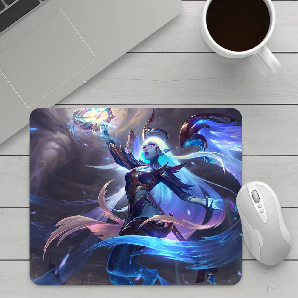 League of Legends Soraka Small Gaming Mouse Pad Computer Mousepad PC Gamer Mouse Mat Office Mausepad XXL Keyboard Mat Desk Pad