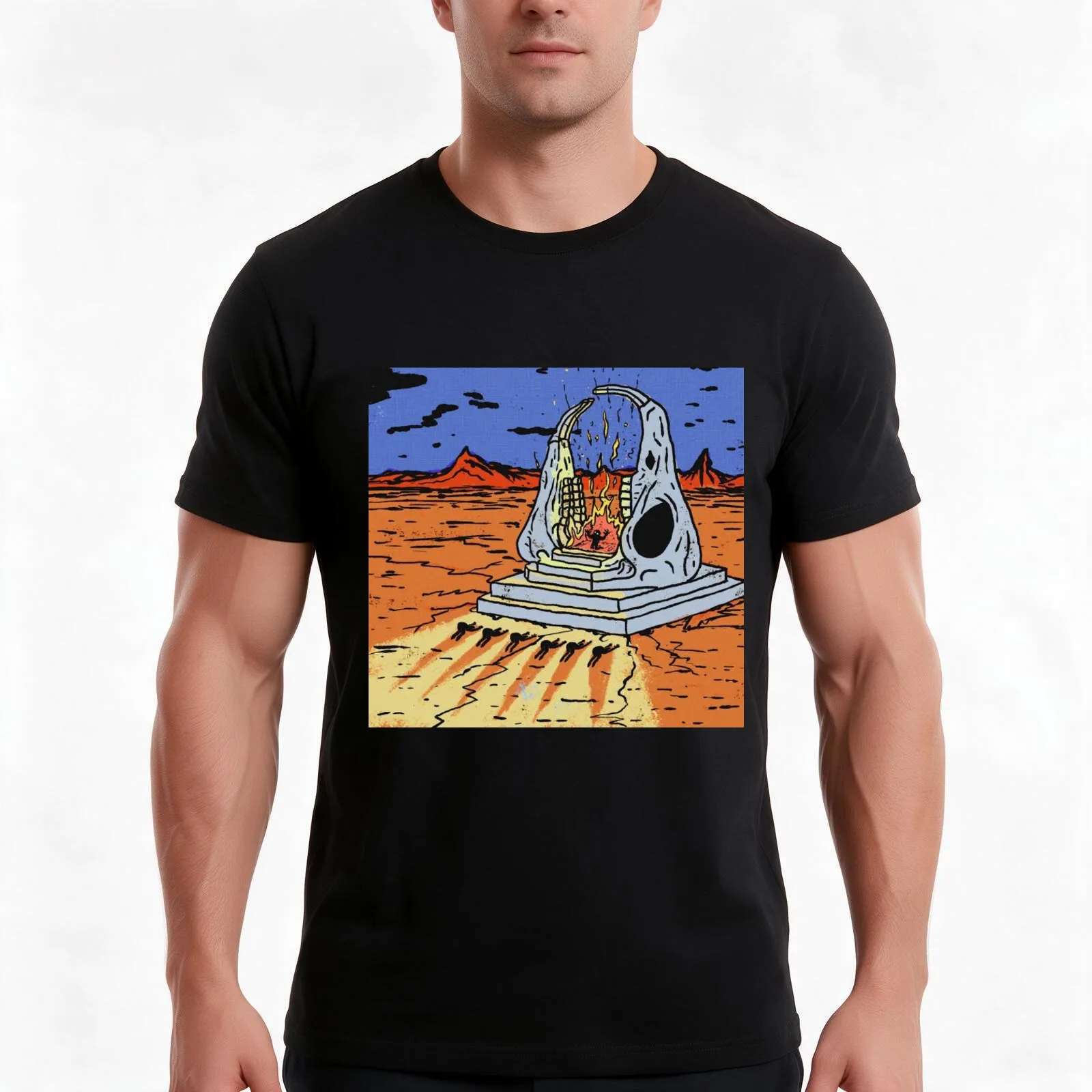King Gizzard and the Lizard Wizard Infest The Rats Nest T-Shirt, Summer Casual Cotton Tee, Oversized Streetwear Tops