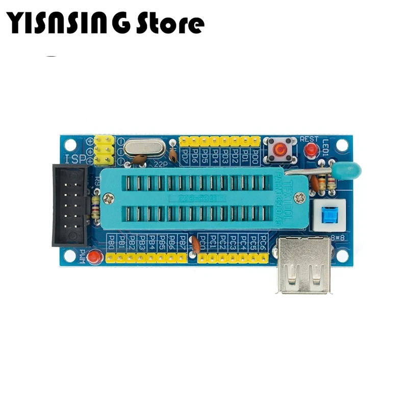 ATMEGA8 ATMEGA48 ATMEGA88 Development Board AVR (NO Chip) DIY Kit Mini Minimum System