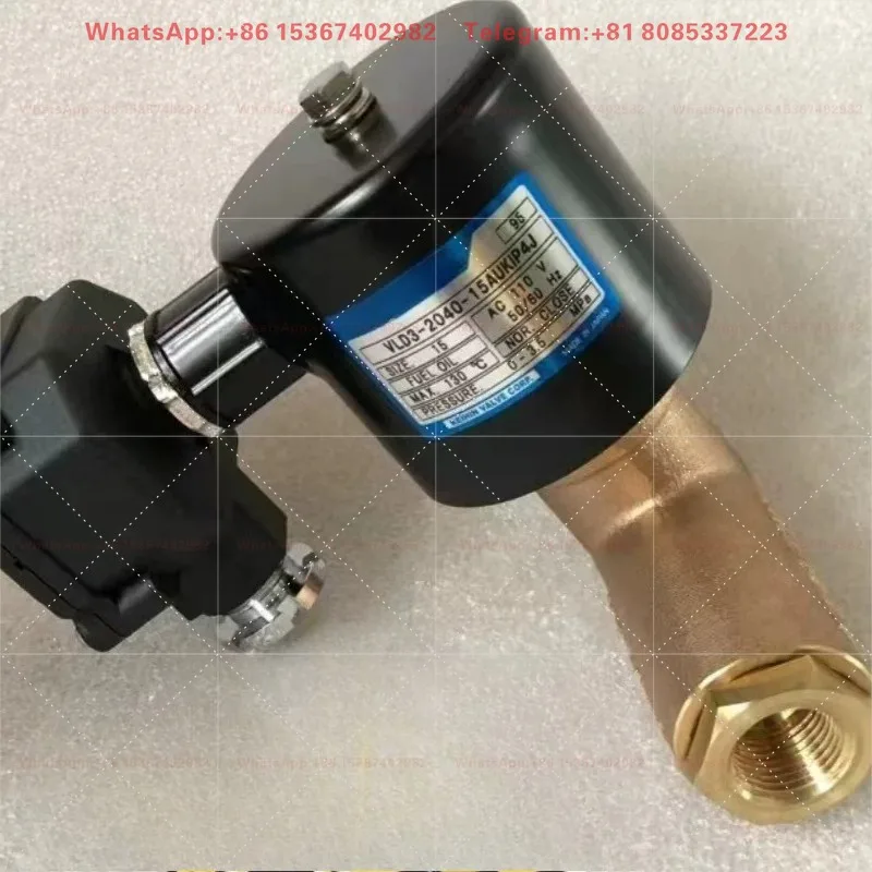 Solenoid Valve VLD3-2040-15AUKJ ZFD2-1532-8AUKIP4J High Performance Electromagnetic Valve for Industrial Piping Control Systems