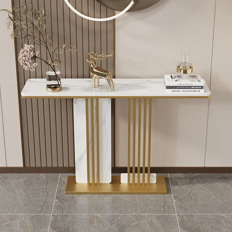 HYS Entrance Table Slate Entrance Shelf Corridor Aisle Entrance Gate Supply Table Slate Bar