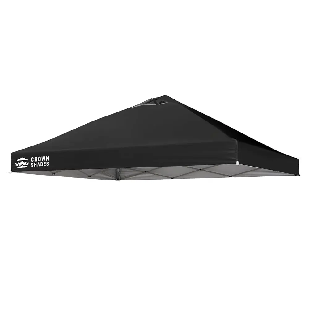 

12X12 Canopy Replacement Top - Only Compatible With Rm144 Series, Silver Coated With Air Vent, Bla (Top Only)