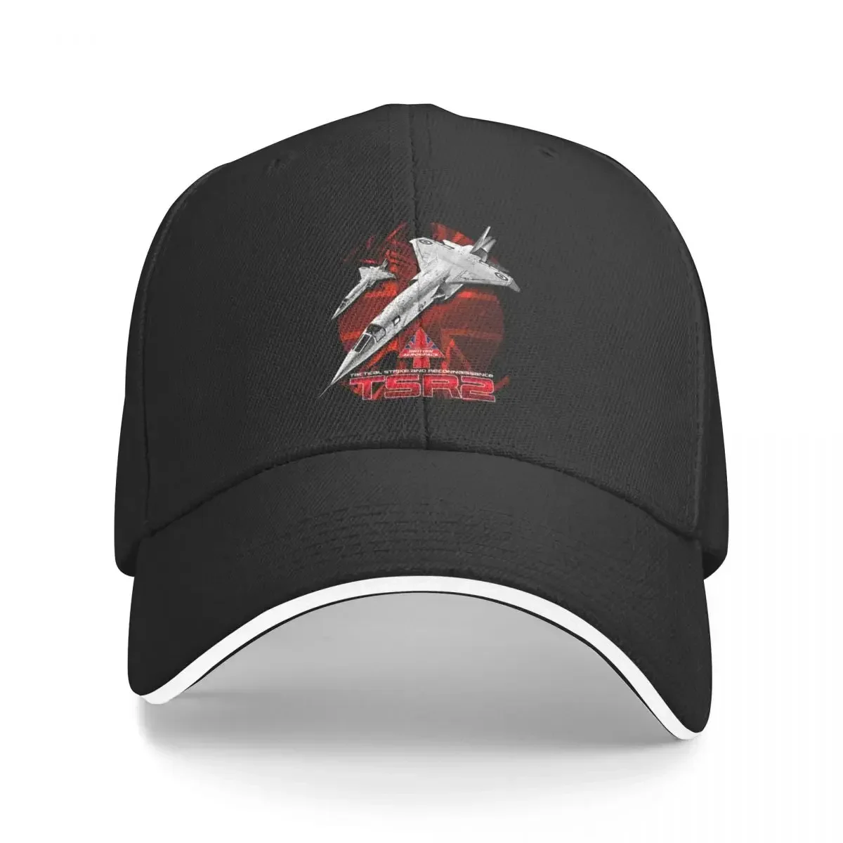 BAC TSR2 Strike and Reconnaissance British Aircraft Baseball Cap Designer Hat Big Size Hat Men's Luxury Women's