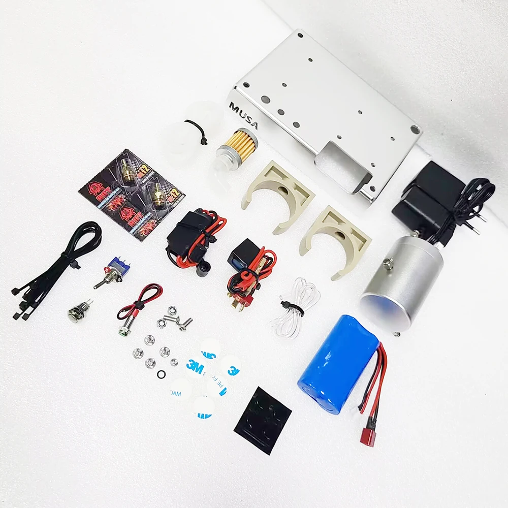 TOYAN FS-200AC Engine Model Kit with Motor Starter Suitable for DIY Methanol Version  Version Kit Toys