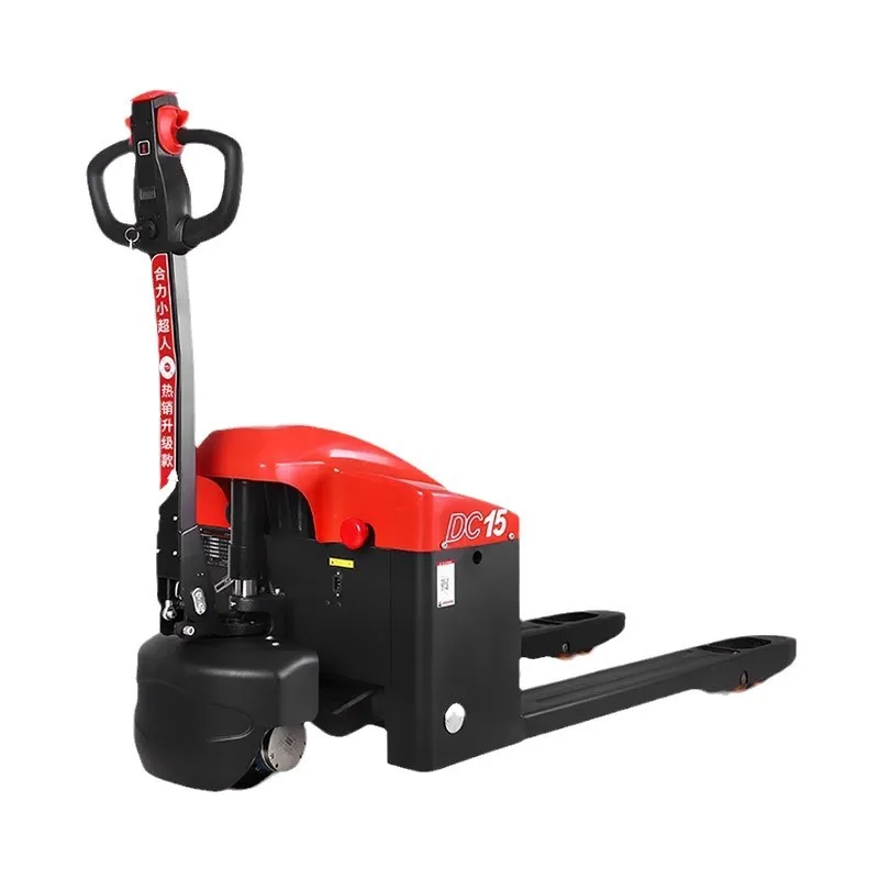 Electric Forklift 1.5 Ton, Small Hydraulic Lifting Pallet Truck, 2 Ton Electric Tugger, Warehouse Handling Equipment