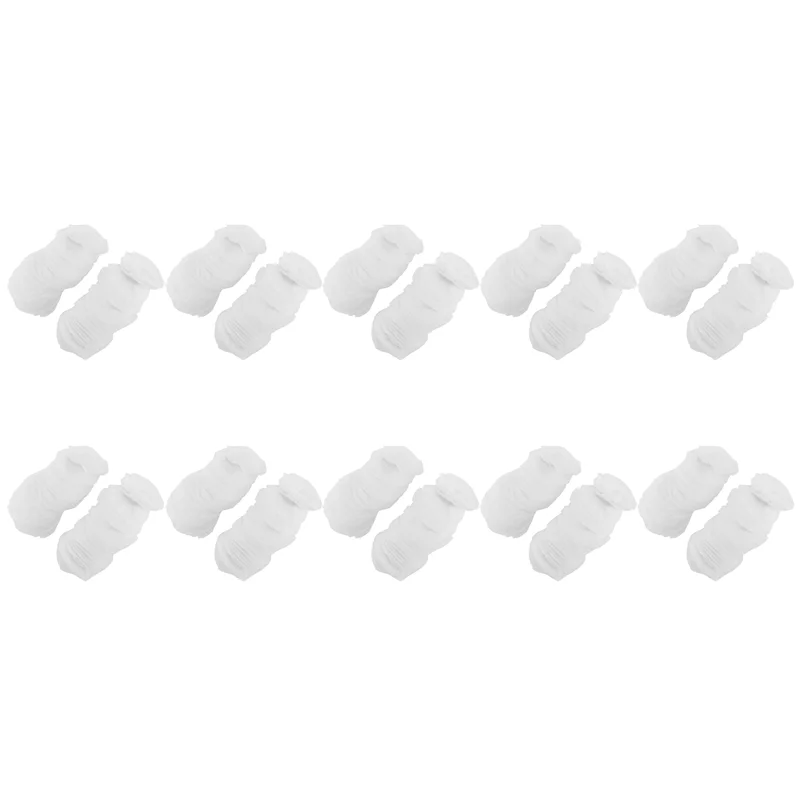 B48A 1000 шт. одноразовые чехлы для наушников нетканые чехлы для наушников эластичные чехлы для наушников подходят для большинства наушников-вкладышей