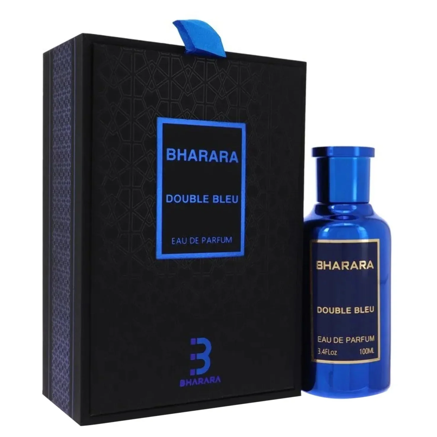 Inspirado en clásicos acuáticos premium. |   Bharara Doble Bleu Eau de Parfum Spray - 100 ml / 3.4 fl oz