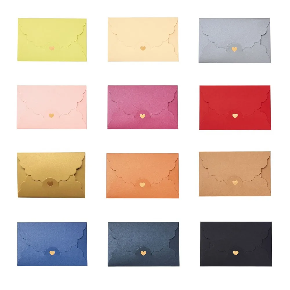 

17.4*11 cm Gilding Love Envelope Pearl Kraft Paper Bank Card Packaging Envelopes Invitation Card Envelope Packaging Envelope