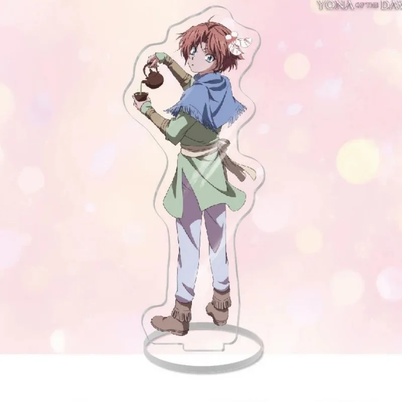 Transparent Base Acrylic Stand Model Plate Keychain Yona of the Dawn Anime 15CM Hak,Soo-Won,Kija,Yoon Decorations Accessories