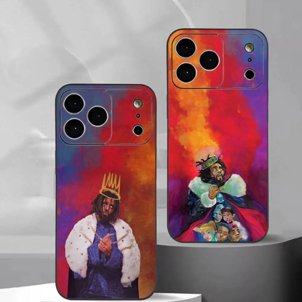 

J C-Cole COOL R-Rapper Phone Case For iPhone 17,16,15,14,13,12,11 Plus,Pro Max,Soft Silicone Cover