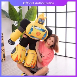 35-100CM Transformers Autobots Optimus Prime Megatron Bumblebee Plush Toy Cartoon Stuffed Doll Collection Souvenir Birthday Gift