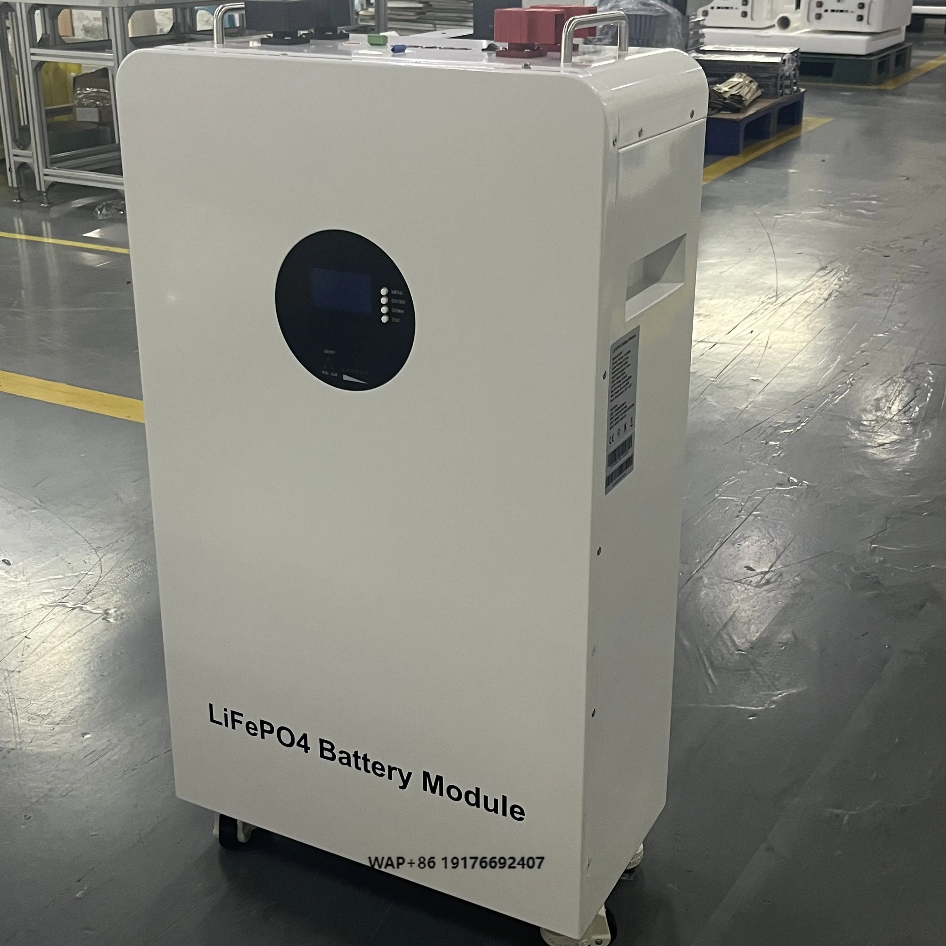 51.2V 300Ah 15kWh 8000 Cycles 30KWh LiFePO4 Lithium Solar Battery Split Rack-Mounted CAN Home Energy Storage System
