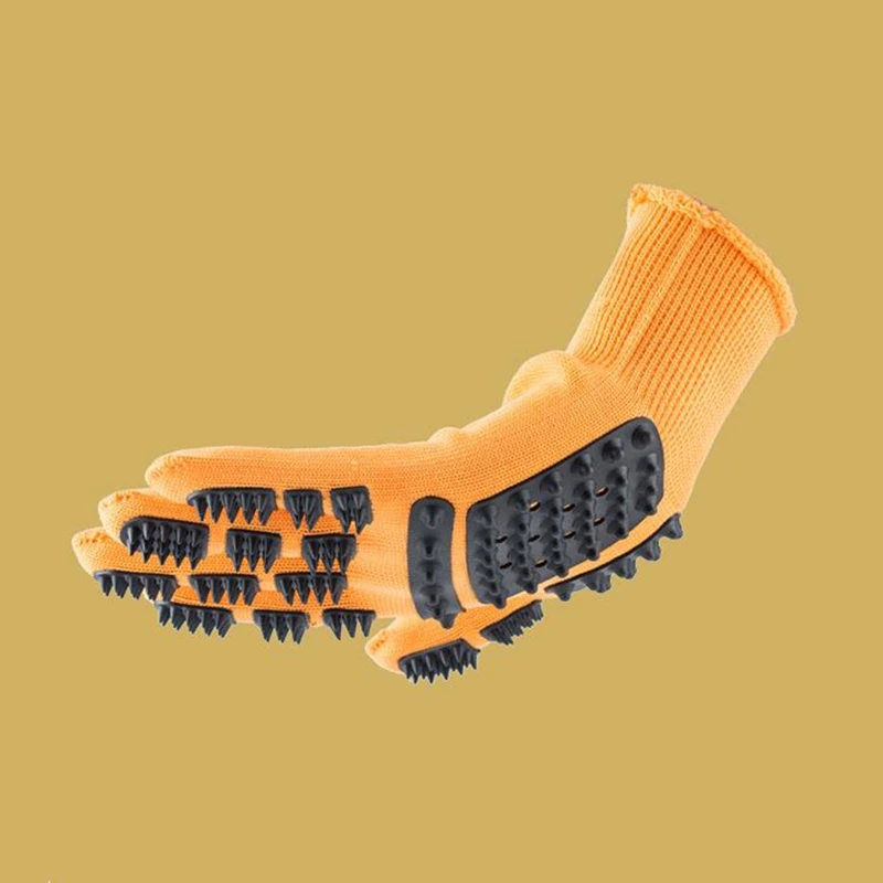 Pet Glove Cat Grooming Glove Cat Hair Deshedding Brush Gloves Dog Comb For Cats Bath Clean Massage Hair Remover brushes Gentle