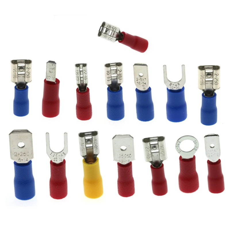 280PCS insulated cold-pressed terminal combination, foreign trade boxed terminal, terminal block set