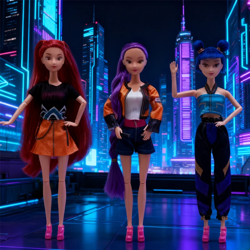 

2025 Горячие 3 модные куклы Kpop Devil Hunter # Виниловые куклы Куклы # Рождественские подарки Подарки на день рождения Подарок на Хэллоуин Игрушки для девочек # # #