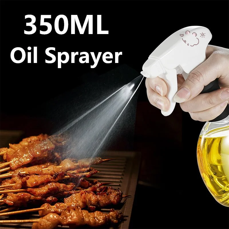 

350ml Oil Spray Bottle Kitchen Oil Bottle Cooking Baking Tool Vinegar Mist Sprayer Barbecue Spray Bottle Cooking BBQ Accessories