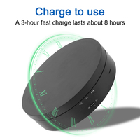 Jewelry Jewelry Stand 3 Speed Electric Rotating Stand 360 Degree Turntable USB or Battery Power Supply Suitable for Photography