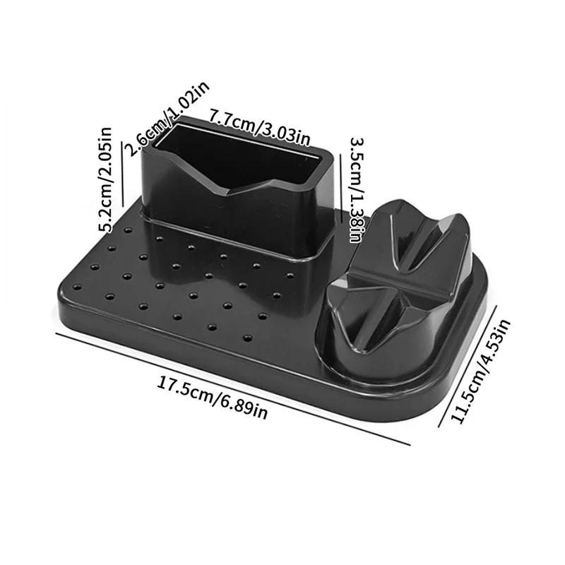 네일 드릴 머신 비트 홀더 디스플레이 네일 훈련 네일 아트 액세서리 DIY 매니큐어 도구 24 홀 그라인더 스토리지 랙