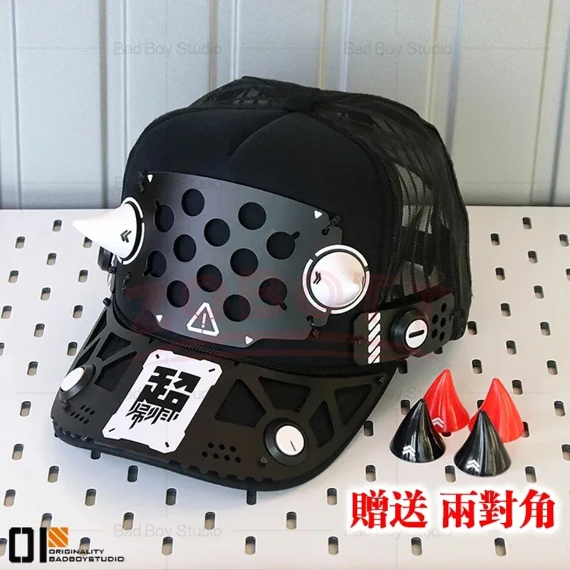 Игра Кибер-панк Косплей Маска Шлем Для Женщин Мужчин Кошачьи Уши Обруч Для Волос Хэллоуин Карнавальные Маски Музыкальный Фестиваль Костюмы Аксессуары