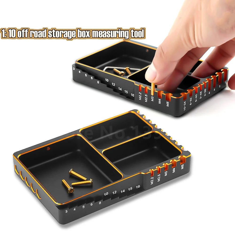 

Фотобокс для хранения винтовых дисков, внедорожник 1/10, измерительный инструмент, инструменты для сварки и фиксации штекеров