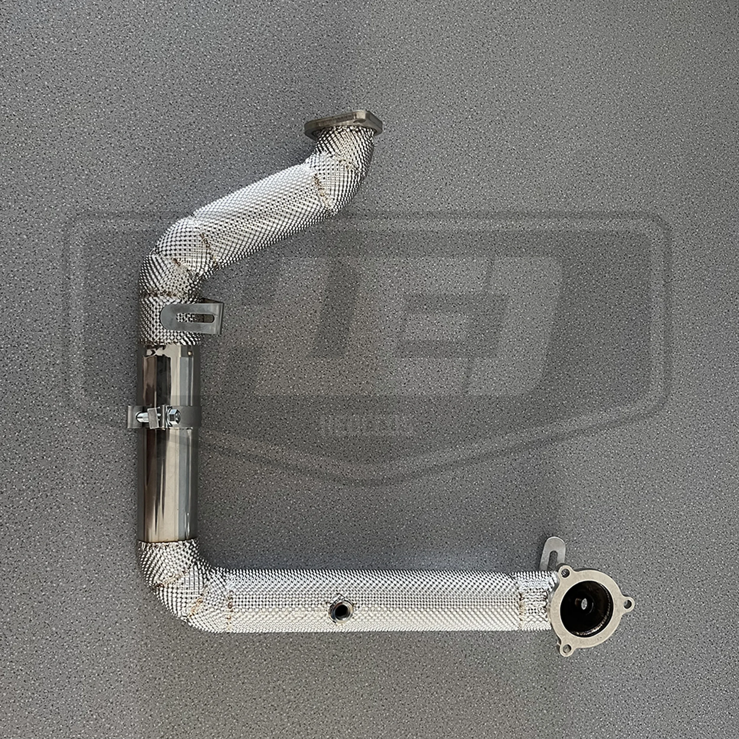 HEO Sport Exhaust Downpipe for Mercedes-Benz A35 AMG W177 2.0T 2020-2023 Stainless Steel Exhaust Pipe Free Flow Downpipe - Image 3