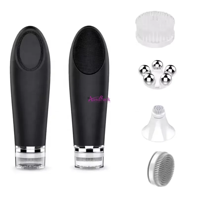 S Waterproof Silicone Facial Cleansing Brush Electric Deep Cleaning Pore Exfoliator  Rechargeable  Best Tool