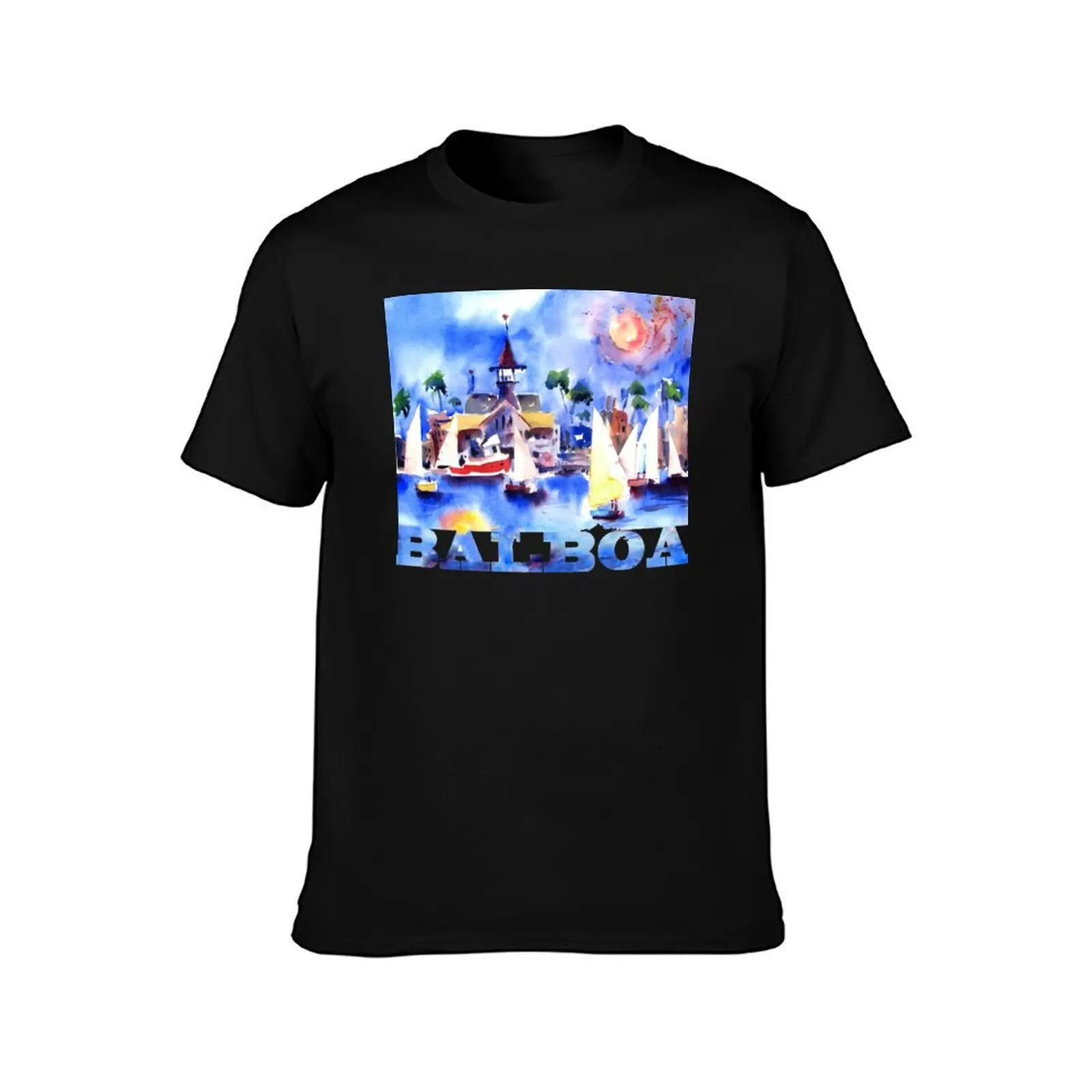 Balboa Sails T-Shirt Summer Fashion Casual Tee Shirt T-Shirt