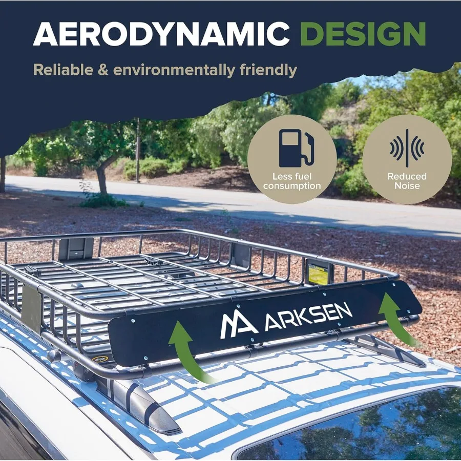 43x39x6 بوصة العالمي 150LB الثقيلة حامل سقفي البضائع مع شبكة بضائع اسئلة الأشرطة سيارة العلوي حامل الأمتعة الناقل سلة #4