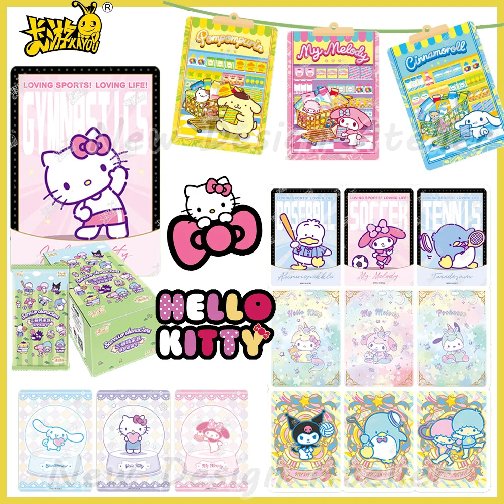 

KAYOU Sanrio Characters Card Cute-Dream Collection Card Classic Pack UR Dreamy Unicorn Collectible Cards Kids Toys Birthday Gift