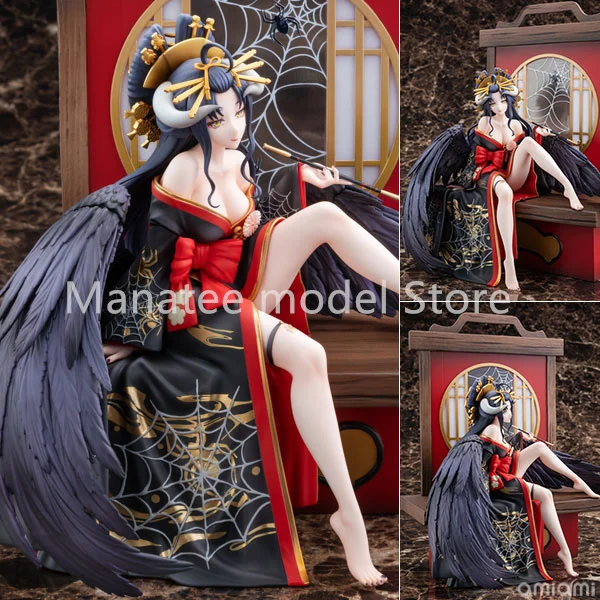 

KADOKAWA Original KDcolle OVERLORD - Albedo Splendid Kimono ver. 1/7 ПВХ фигурку аниме модель игрушки коллекция кукла подарок