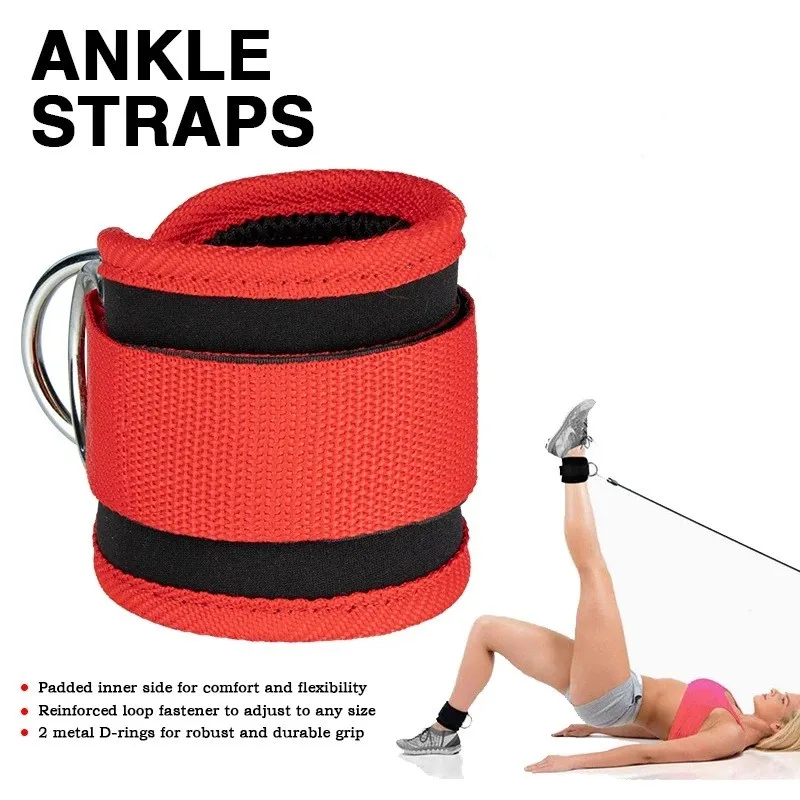 1PC Ankle Straps for Cable Machines for Enhanced Booty Glute Leg & Lower Body Workouts Ideal for Leg Extension Glutes Exercises