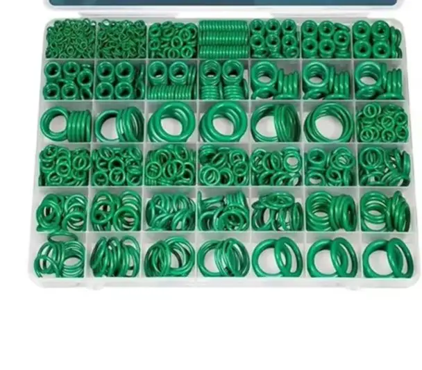 

595pcs Car Air Conditioner O-Ring Kit 36 Sizes Sealing Rubber O-Ring Combination Set For Repair Compressor Pipeline Tools