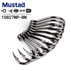 Mustad 10827NP Wicked Stick Hooks Iron Plate Hooks Sea Fishing Hooks Deep Sea Boat Fishing for Kingfish Grouper