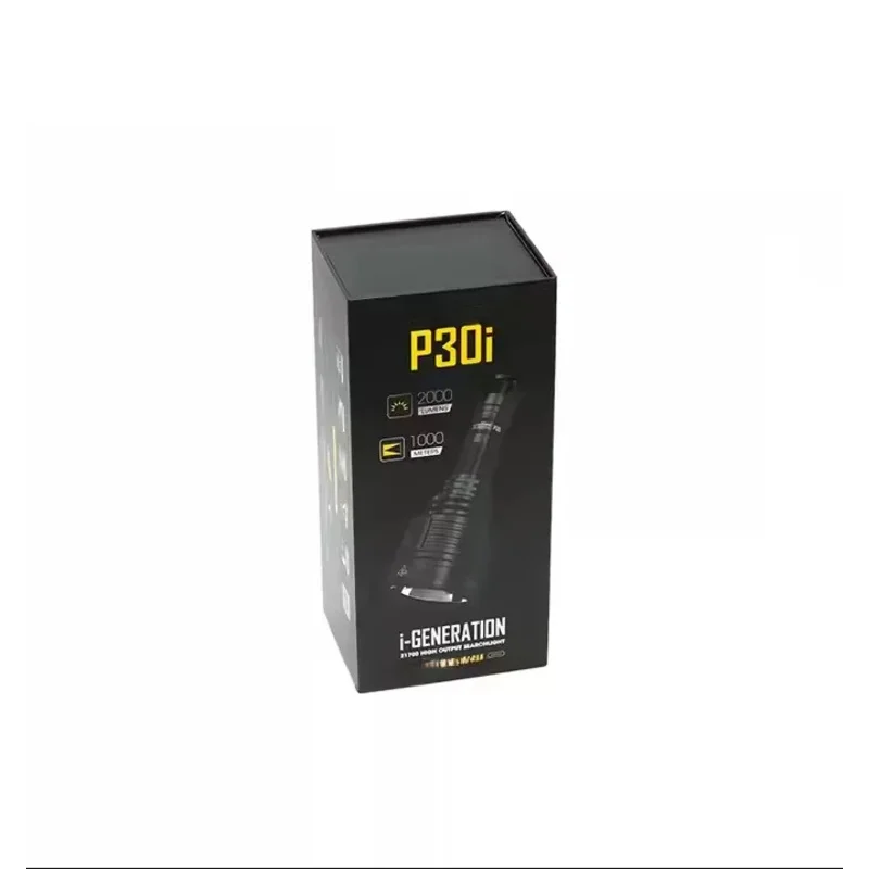 P30i 2000 Lumens 1000m Beam Distance Type C Rechargeable 21700i Battery for Hunting and Searching Light