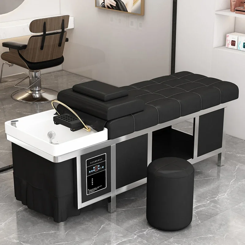 

Hair Spa Massage Bed Luxury Hairdressing Salon Washbasin Nursing Shampoo Shaving Japanese Water Jet Aesthetic Chair Beauty Wash