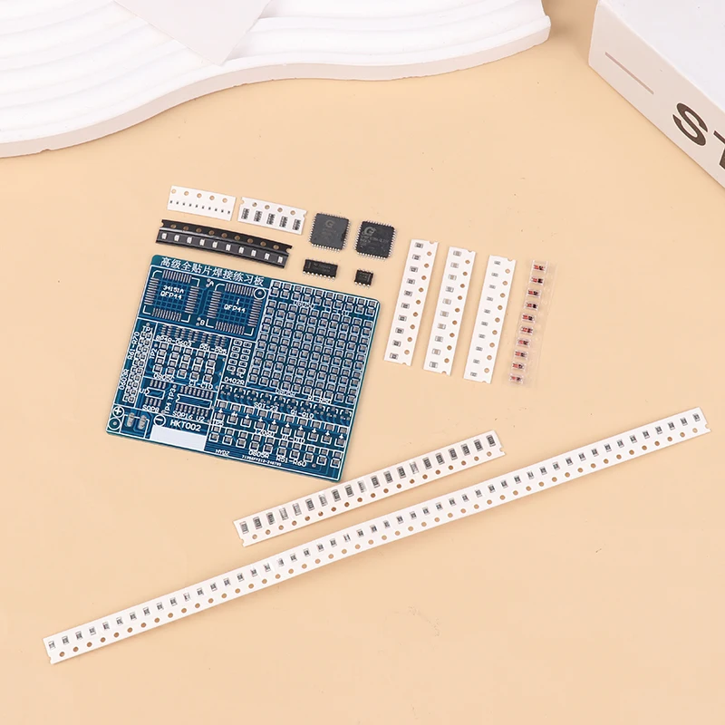 Smd/smt komponenten löten übungs platine elektronische projekt kits diy lötkit