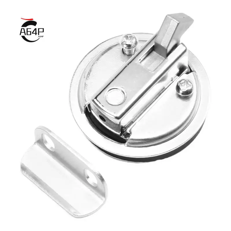 

A64P-Защелки для лодок 1,5-дюймовая защелка заподлицо, замок люка, идеальная замена сломанной дверной петли, автофургона, морской лодки, автофургона