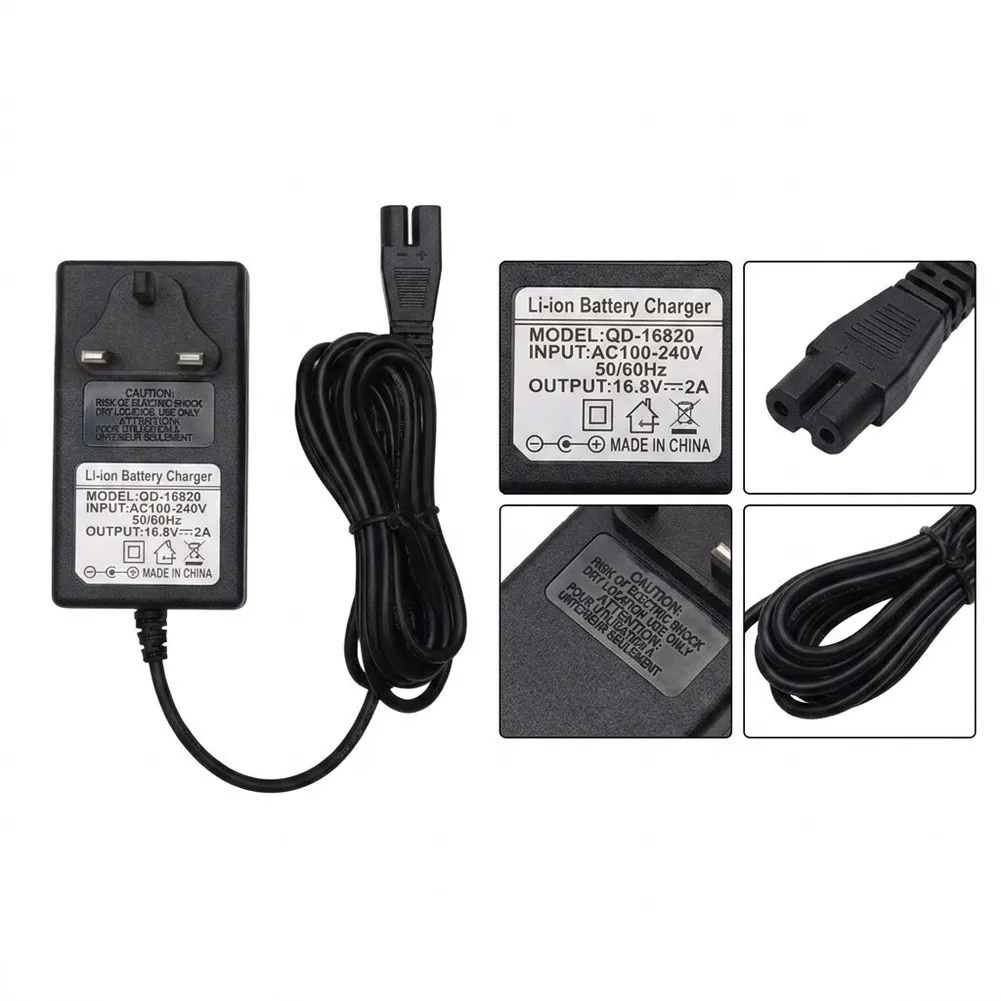 16.8V 2A Charger Adapter for Aiper For Scuba S1 and E1 Cordless Pool Cleaning Robot with Safety Protection Features