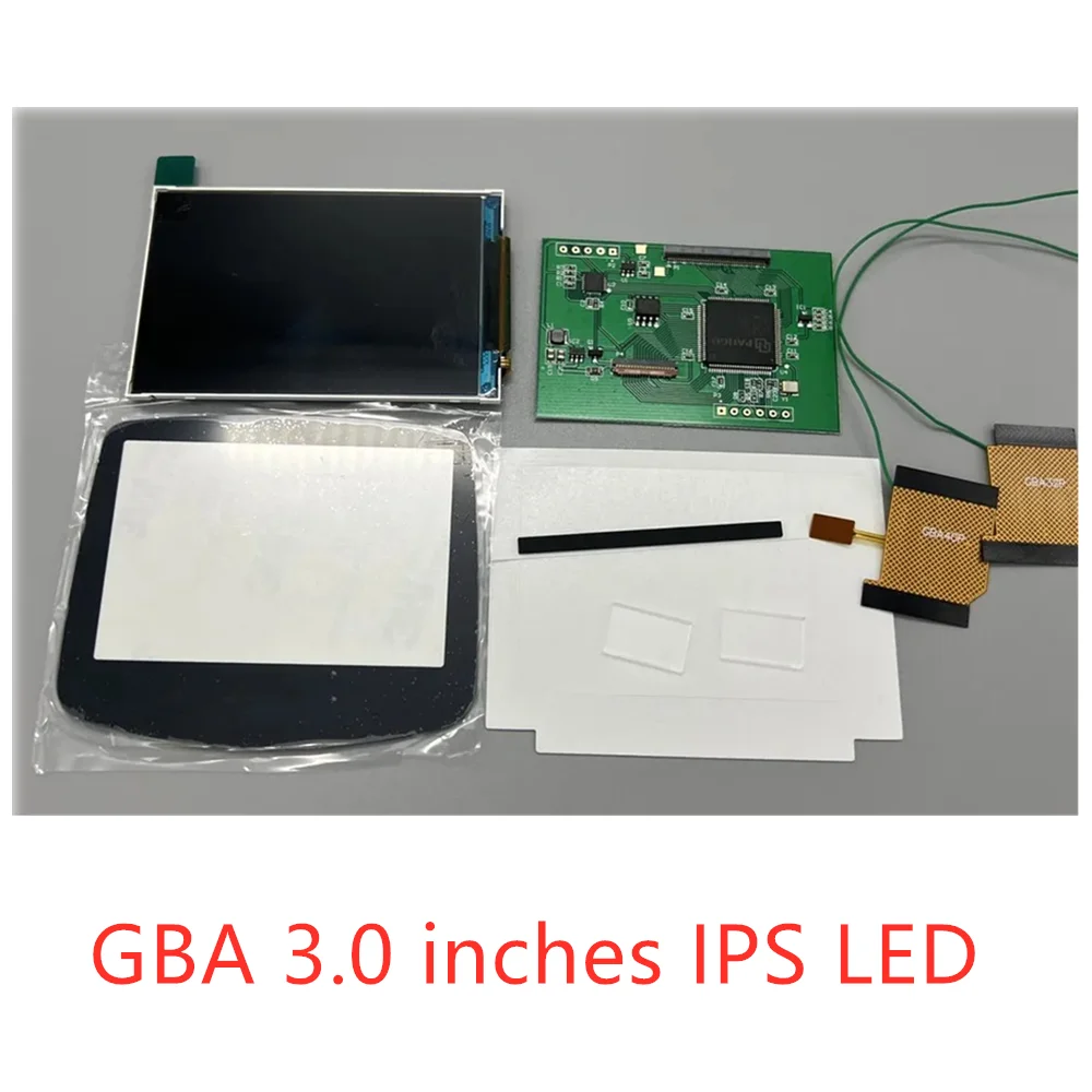 

3.0 Inches GBA IPS LCD For GBA/Nintendo GAME BOY ADVANCE.Support Pixel Display.No Need To Cut The Shell