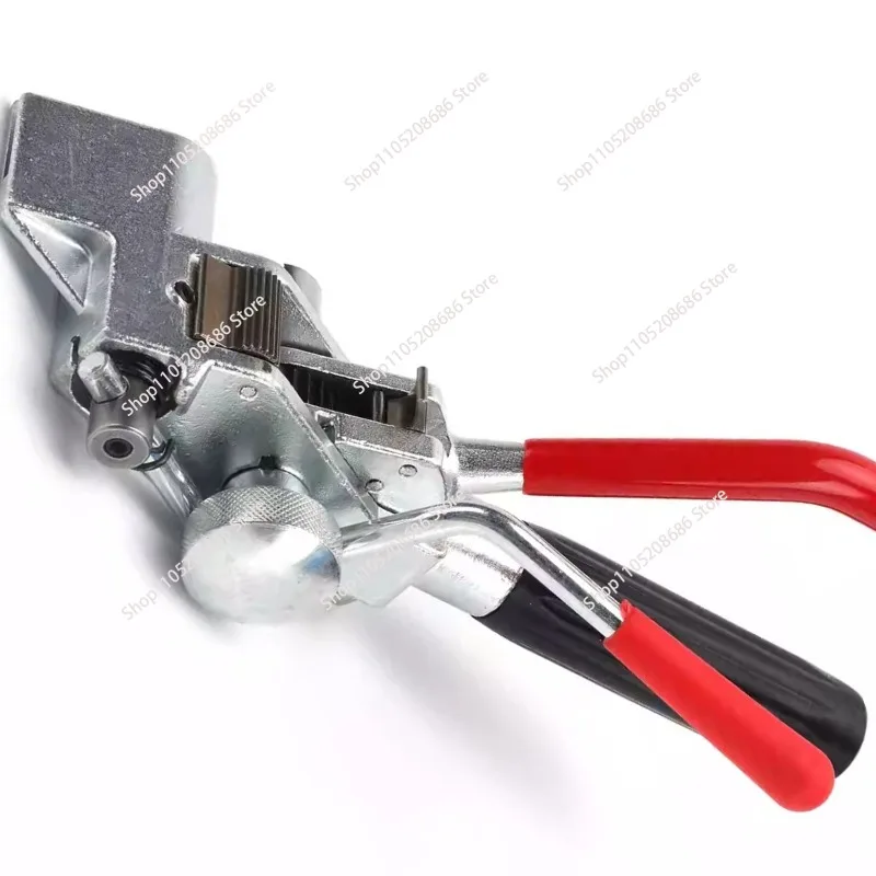 Suitable for Ratchet Stainless Steel Strapping Tool – Steel Bands and Gear-Driven Tightening