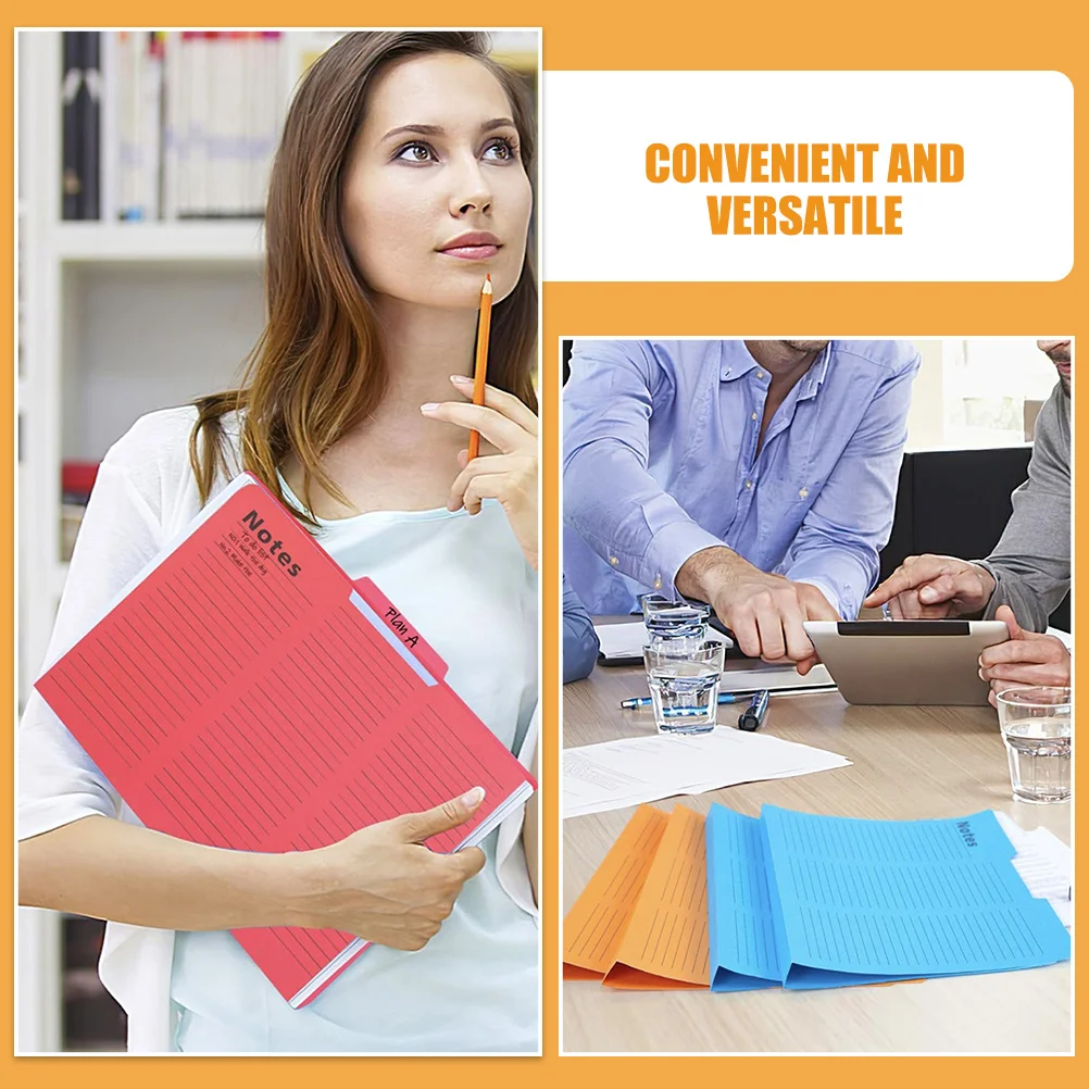 

16Pcs Colorful File Folders Multi-Function File Organizer Folder Document Case Report Folder for Desktop Laptop Briefcase