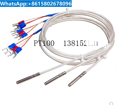 

WZP-035 Shanghai Xinghui Pt100 Water Temperature Sensor Silver Platinum Thermistor 4 * 50 * 1000