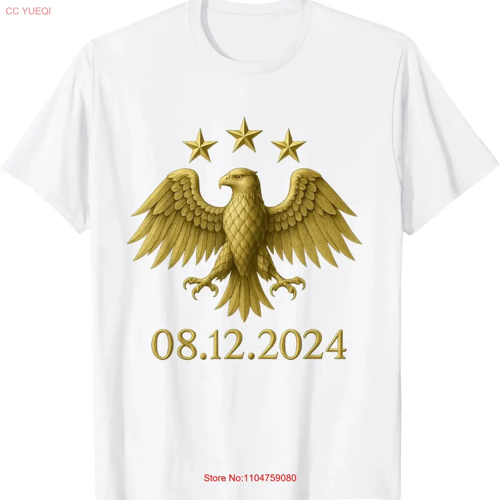 Golden Syrian Eagle Symbol of Freedom Hope T Shirt  vintage Washed Stylish fashion Comfortable streetwear Unisex Breathable