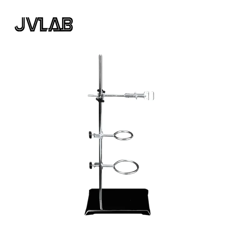

Iron Base Steel Lab Stand Heavy-Duty Cast Support System Small Size Bonsai bracket Scientific Experiments JVLAB