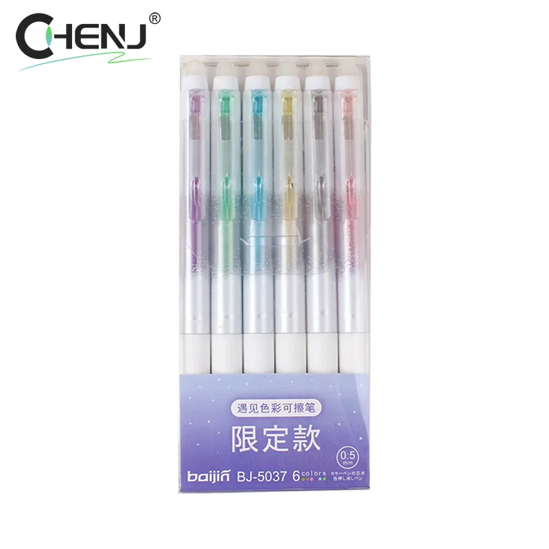 أقلام جل إبداعية قابلة للمسح ، أو ، أو لمعان ، أو أقلام ملونة ، أو حبر محايد ، أو أقلام إبر للكتابة ، أو أدوات مكتبية كورية ، أو مكتبية