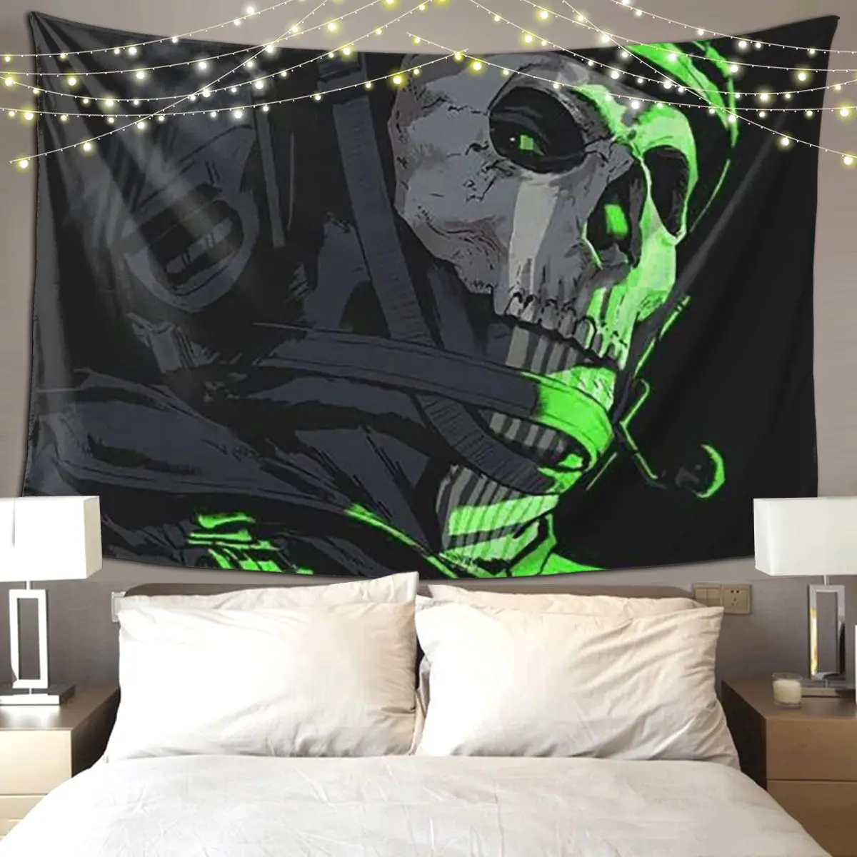 

Simon Ghost Riley гобелен хиппи настенный эстетический домашний декор гобелены для гостиной спальни комната в общежитии