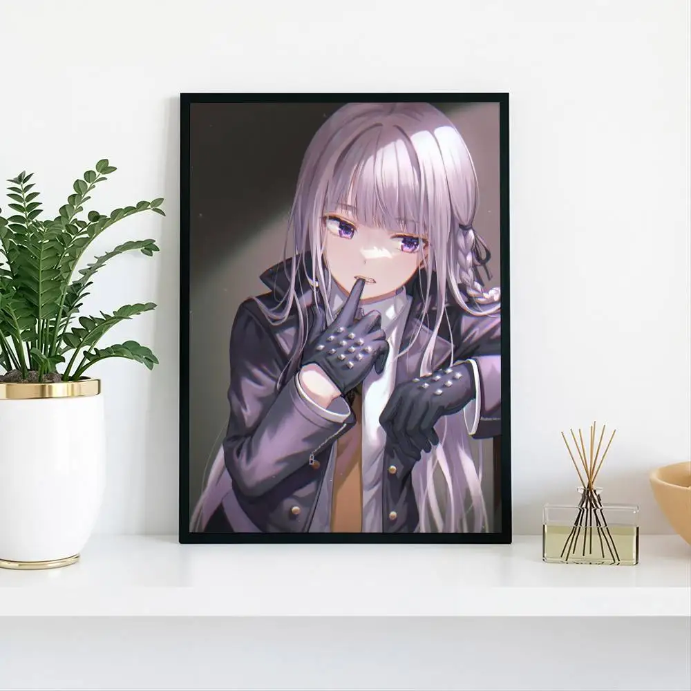 Danganronpa Kyoko Kirigiri Poster Waterproof Wall Art Sticker For Bar Living Room Vintage Decor High Quality Print Gift