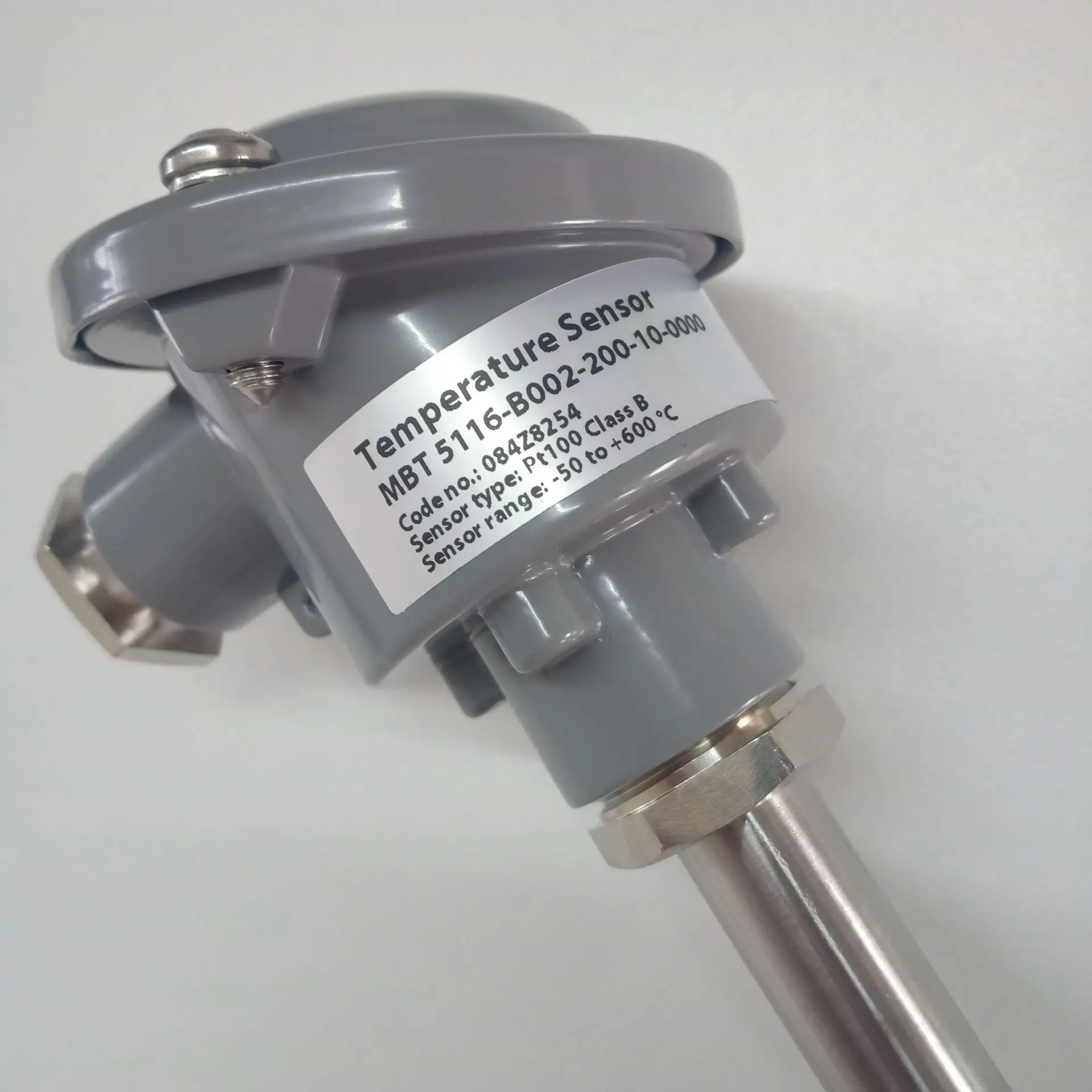Danfoss, Temperature Sensor PT100 MBT5116 Series 084Z8254 -50-600 Degree